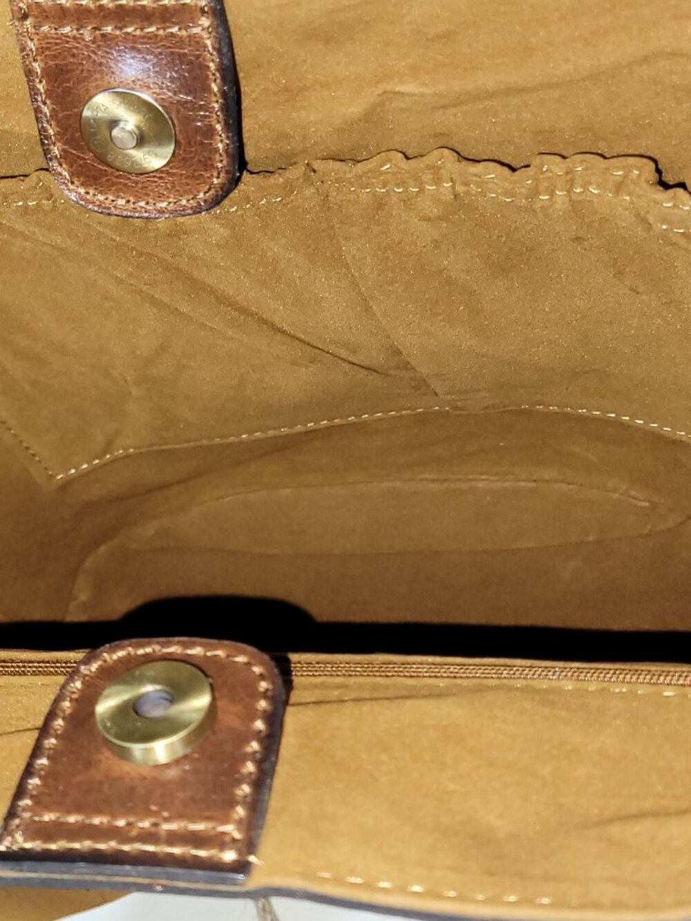 Patricia Nash Leather Marconia Floral Oil Tote, Item #HL01 - Picture 10 of 13